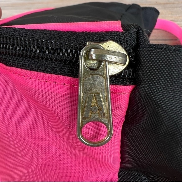 VTG 80s 90s Hip Pocket Old School Fanny Pack Neon Pink Academy Broadway Korea - Picture 9 of 13